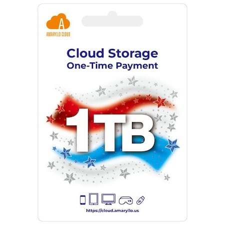 Cloud One-Time Payment 1TB Gift Card